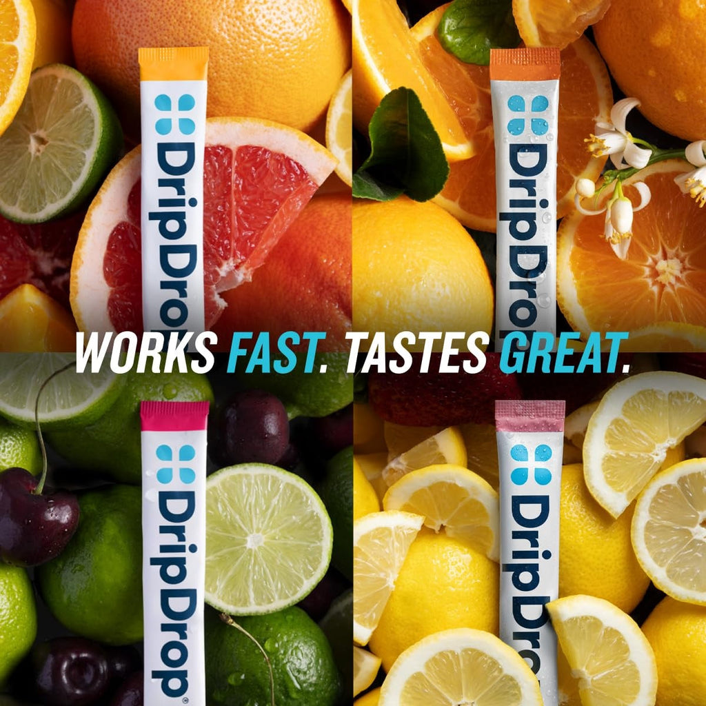 Zero Sugar Citrus Variety Pack Electrolyte Powder, 8 oz sticks, 32 count P1