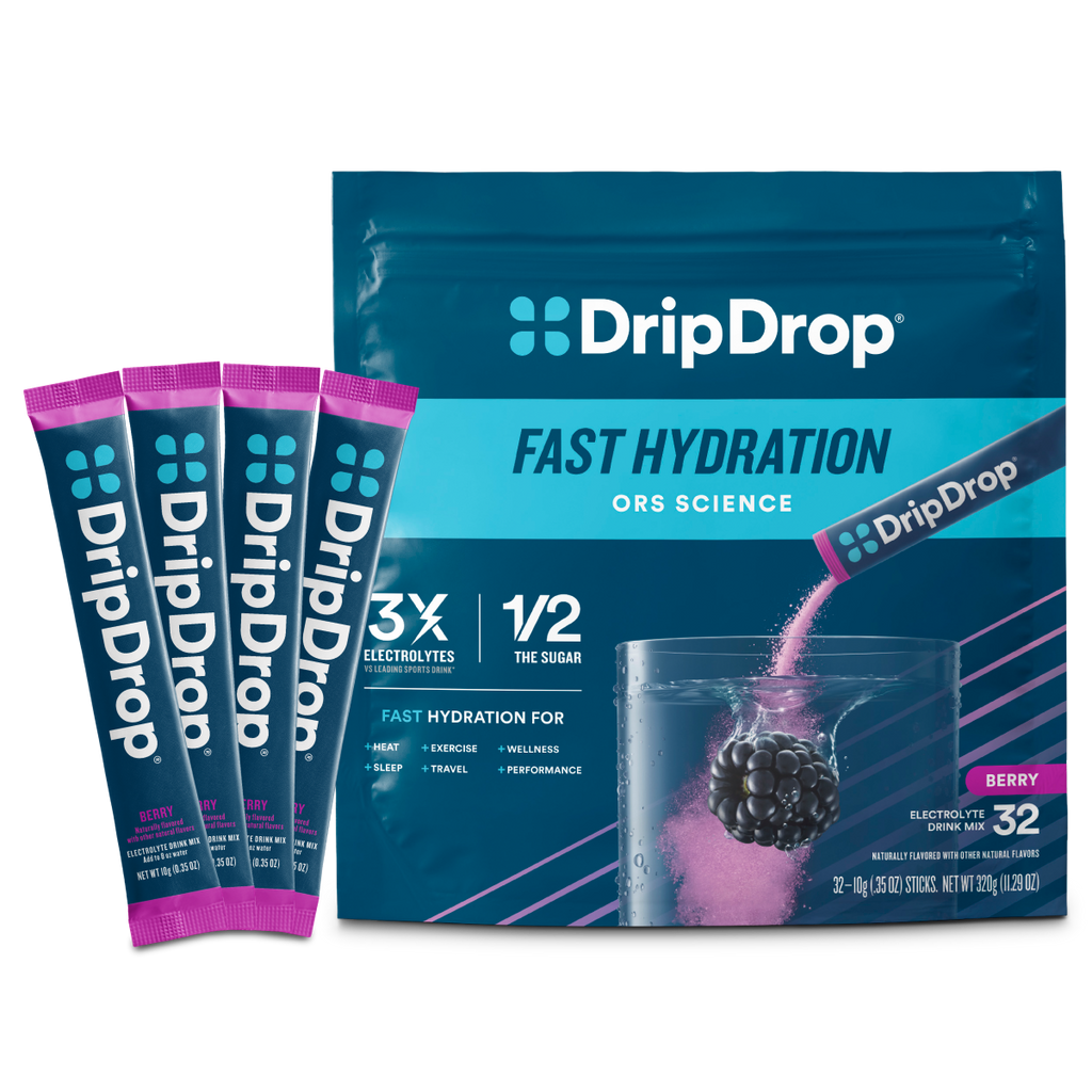 Berry Electrolyte Powder, 8 oz sticks, 32 count D5