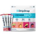 Zero Sugar Plus, Strawberry Kiwi, Peach, Cherry Limeade, Wild Berry, 16 oz sticks, 16 count F1