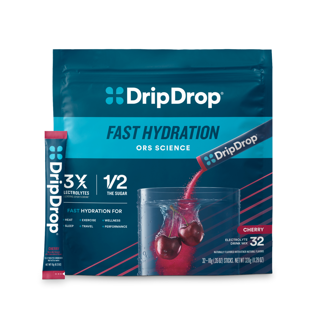 Cherry Electrolyte Powder, 8 oz sticks, 32 count Y7