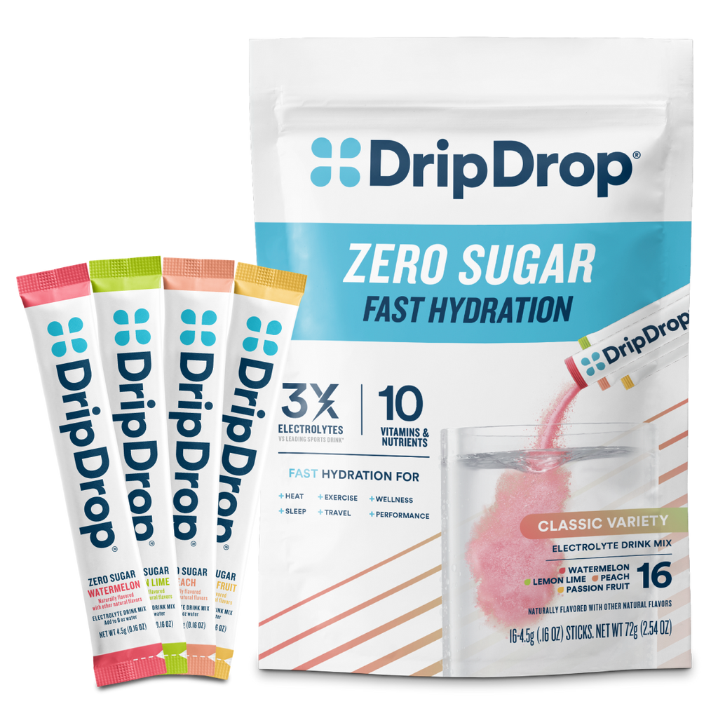 Zero Sugar Classic Variety Pack Electrolyte Powder, 8 oz sticks, 16 count U5