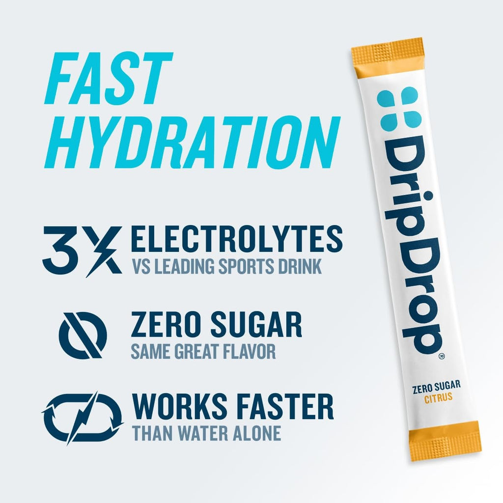 Zero Sugar Citrus Variety Pack Electrolyte Powder, 8 oz sticks, 32 count P1
