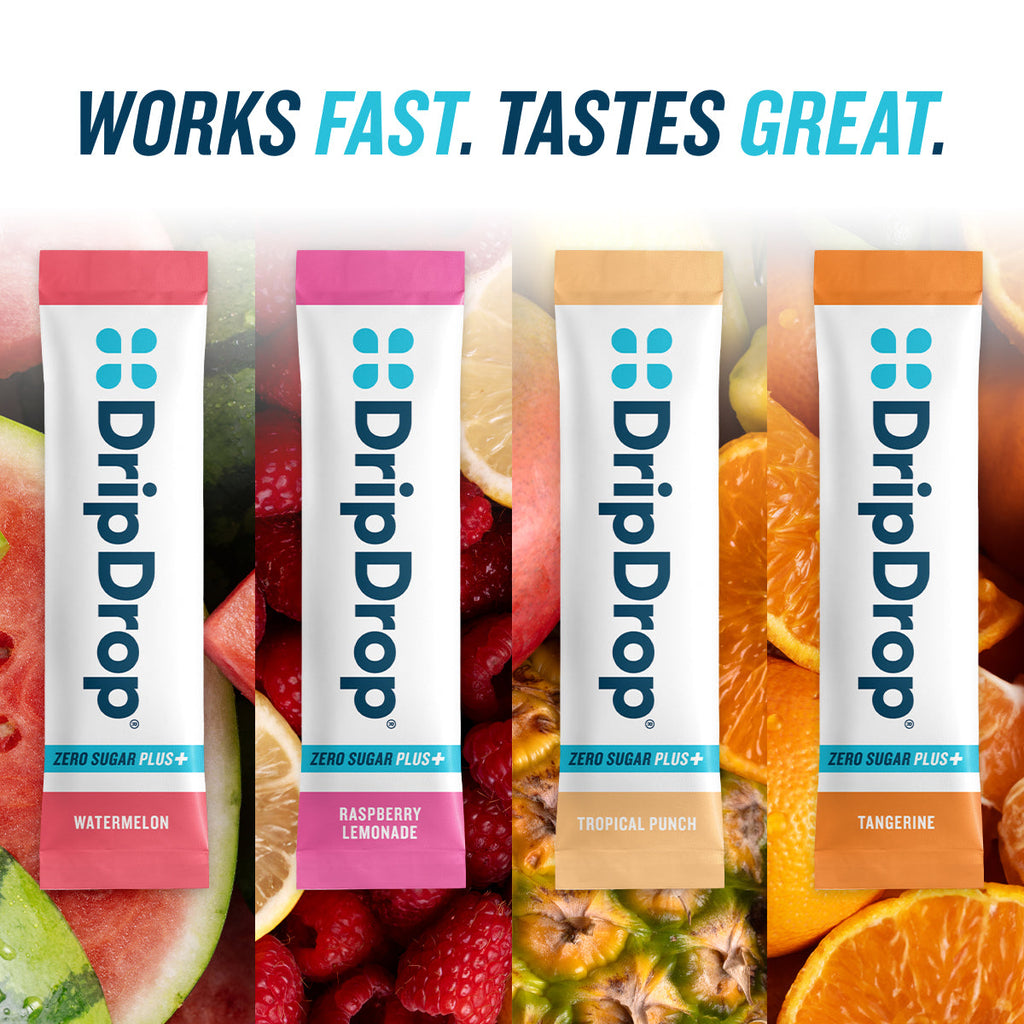 Zero Sugar Plus, Watermelon, Tangerine, Tropical Punch, Raspberry Lemonade, 16 oz sticks, 16 count Y0